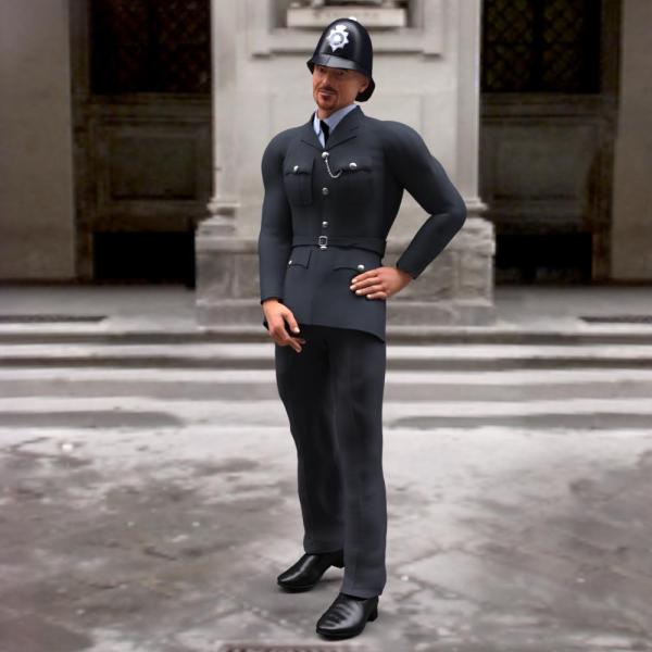 Police Constable (M4) (for DAZ Studio)