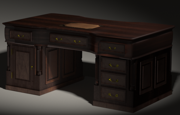 Desk (Poser 11)