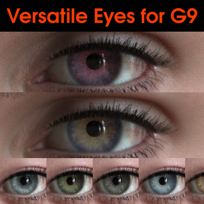 Versatile Eyes for G9