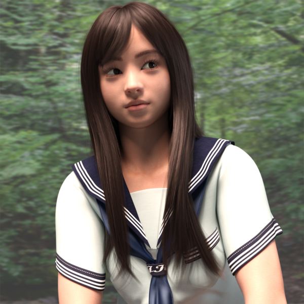 Head Morph for G9 (JP Girl Manami) and Expressions