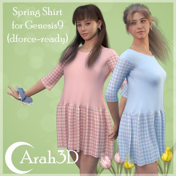 Arah3D Spring Shirt for G9 (dforce)