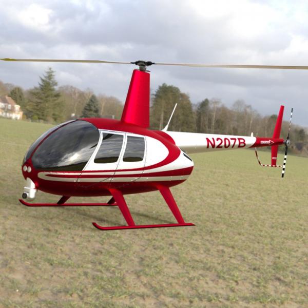 News Helicopter for DAZ Studio