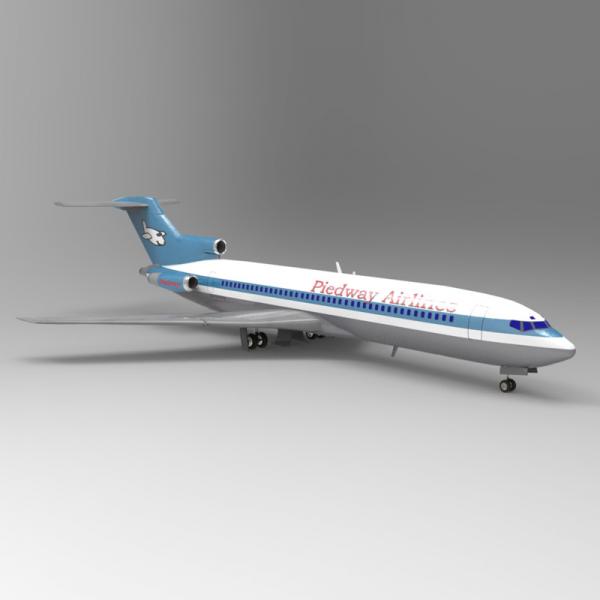 Airliner 727 (for Poser)