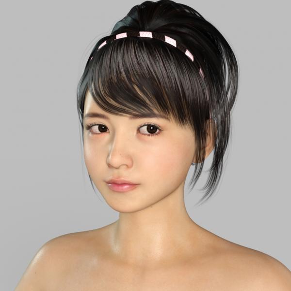 Head Morph for G9 (JP Girl Kimiko)