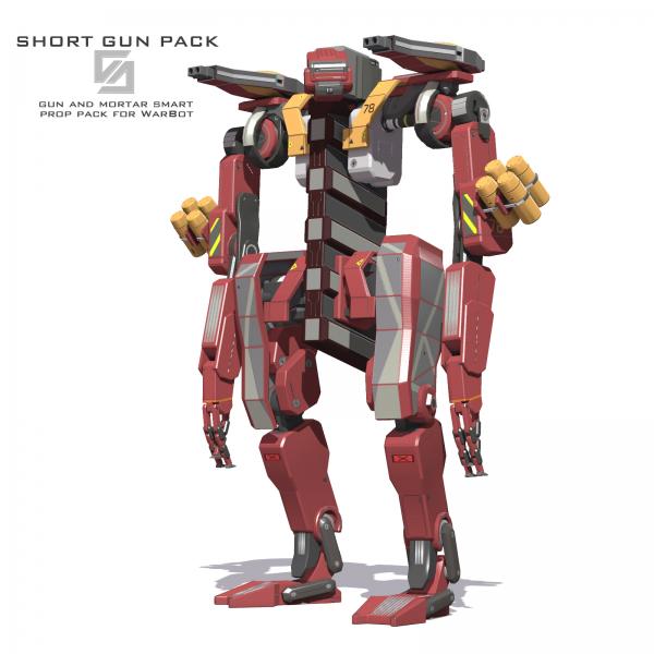 Short Gun Pack For War Bot