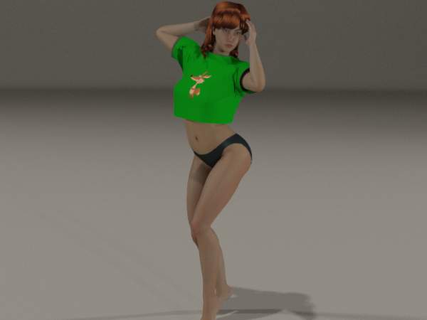 Crop-Top for LaFemme 2 (conforming+dynamic)