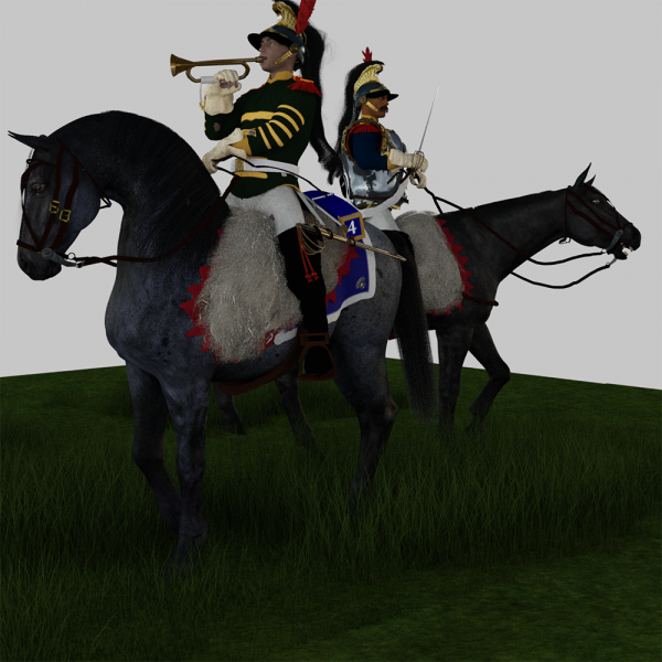 French Heavy Cavalry Cuirassiers