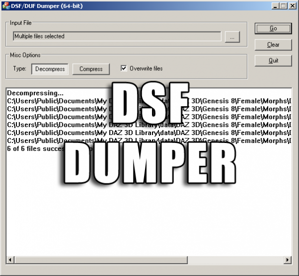 DSF File Dumper
