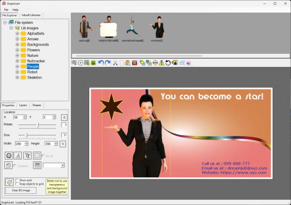 Graphicart - a Canva like desktop tool