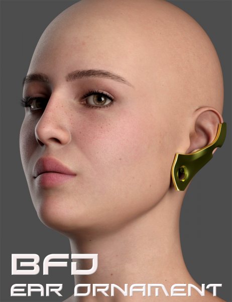 BFD Ear Ornament for Genesis 9