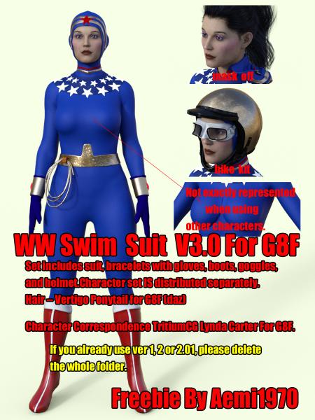 WW Swim Suit Ver3.0 For G8F