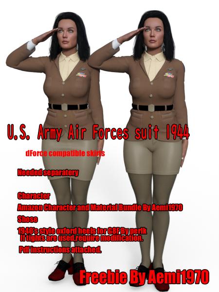 U.S. Army Air Forces suit 1944 for G8F