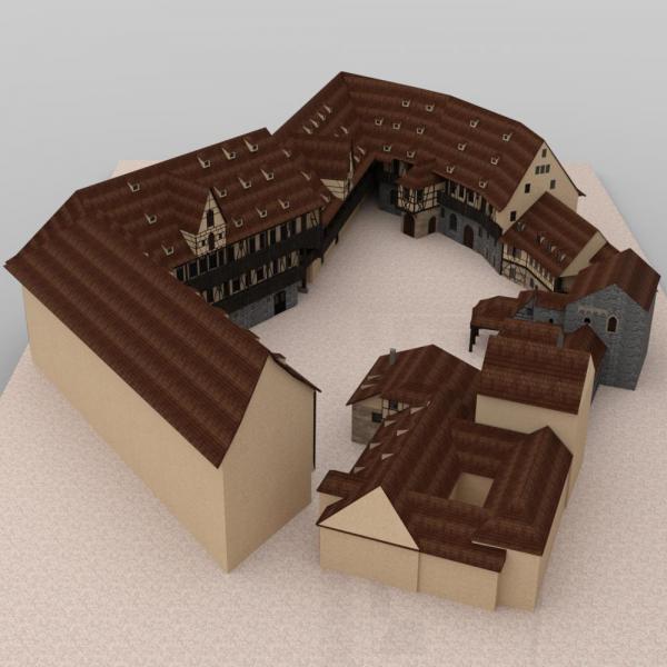 Medieval Courtyard (for DAZ Studio)