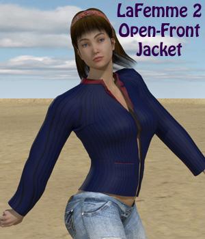 Conforming open-front jacket for LaFemme 2
