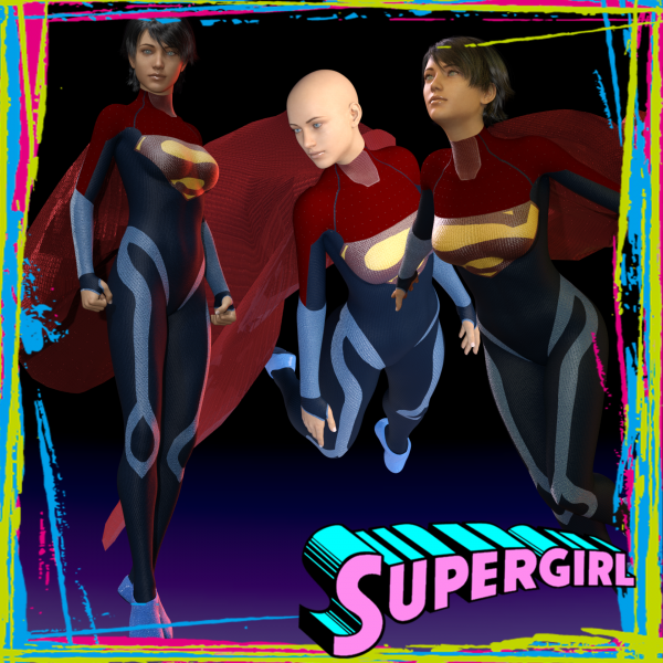 Supergirl Texture set