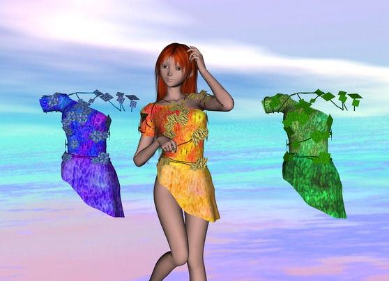 Tex 1 for Aiko free elf dress by Sione(link inc)
