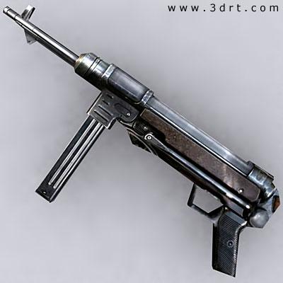 3DRT.com - Free 3D models WWII weapons collection.