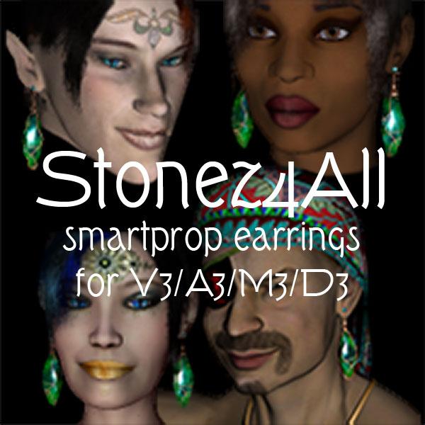 Stonez4All Earrings