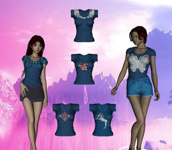 Denim and Lace for BabyT by Evil Innocence