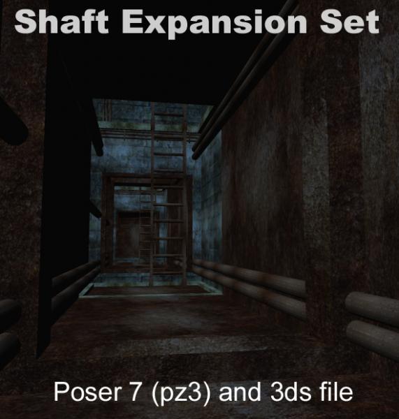 Shaft Expansion Set for Poser (pz3 and 3ds)