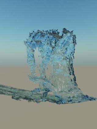 Waterfall in Object form for Poser and many more