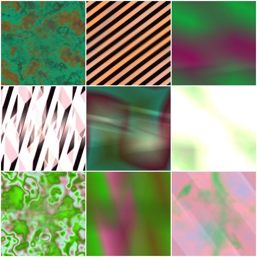Abstract Tiles 3411-3420