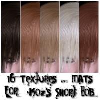 Textures For Koz's Short Bob
