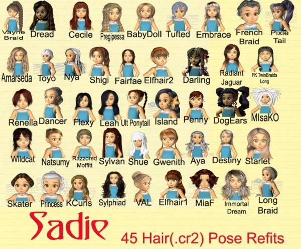 45 Sadie Hair Refits