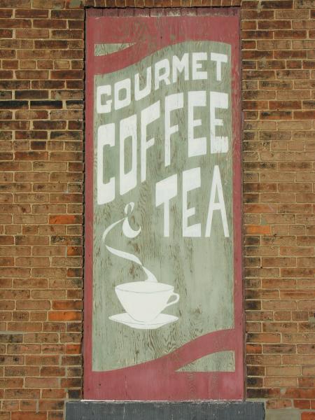 Coffee Sign - Wood Panel