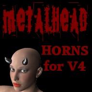 MetalHead-Horns for V4