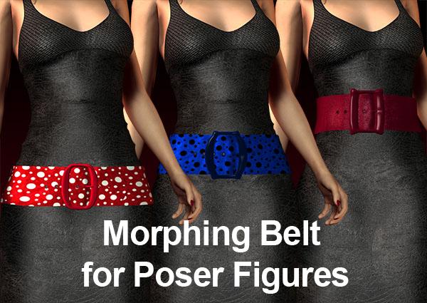Morphing Belt for Poser Figures