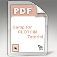 Bump for CLOTHIM Tutorial