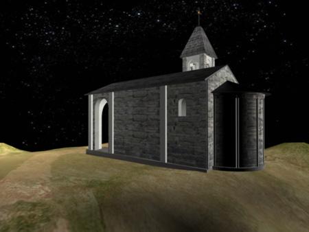 Chapel of St. Giuda, 3d max 9, 3DS