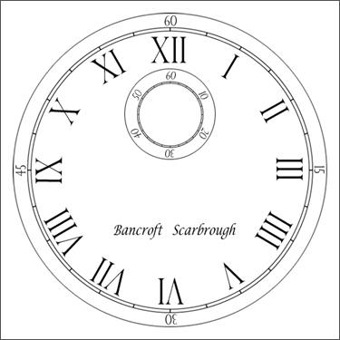 clock texture