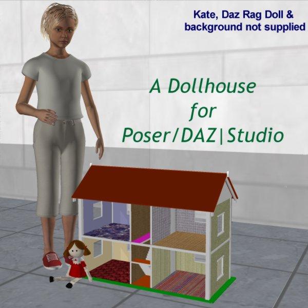 A Dollhouse for Poser & Daz|Studio