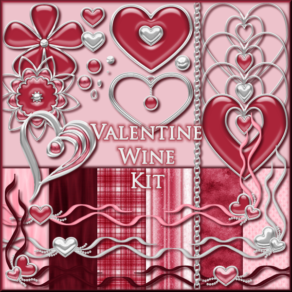 Valentine Wine Kit