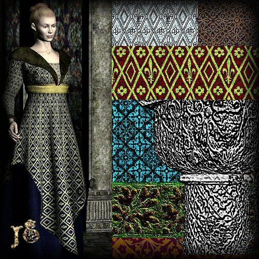 Jane's Mercery - A Medieval Textures Sampler