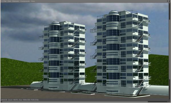 building from Vray 4 c4d forum