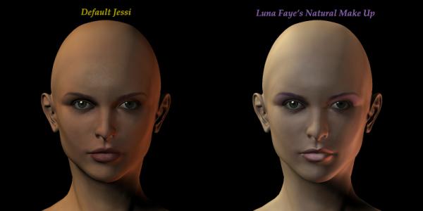 Luna Faye&#039;s Natural Jessi Make Up