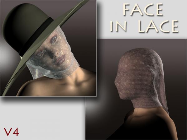V4 - Face in Lace