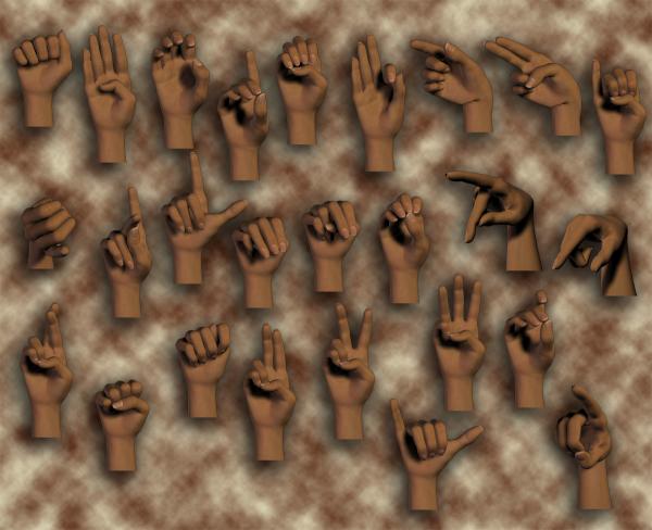 Sign Language Alphabet V4 Hand Poses
