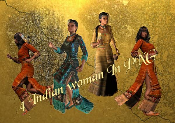 4 Indian woman