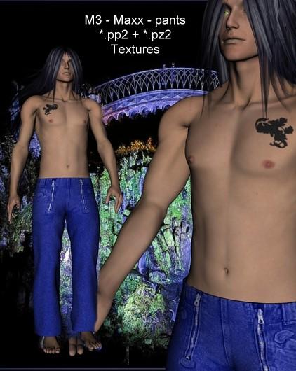 Dynamic pants for M3 character  Maxx