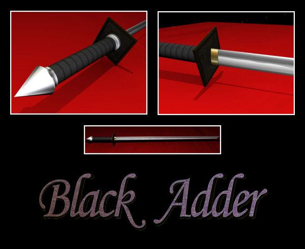 Black Adder Sword