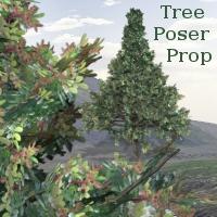 Winter Fairy Tree (poser prop)