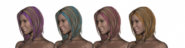 Textures for Aery Soul&#039;s Fable Hair