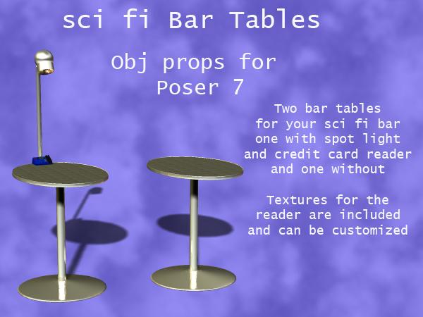 sci-fi tables