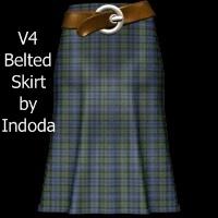 V4 Belted Skirt (conforming and dynamic) 