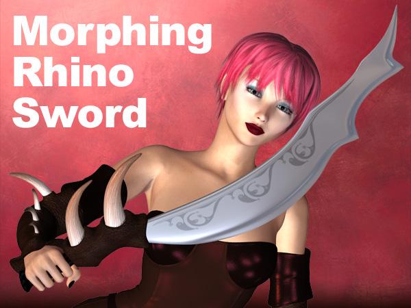 Morphing Rhino Sword