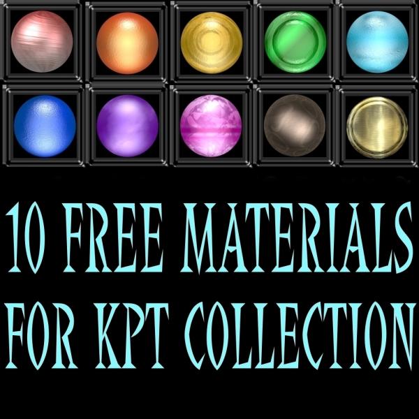 10 FREE MATERIALS FOR KPT COLLECTION (GEL)